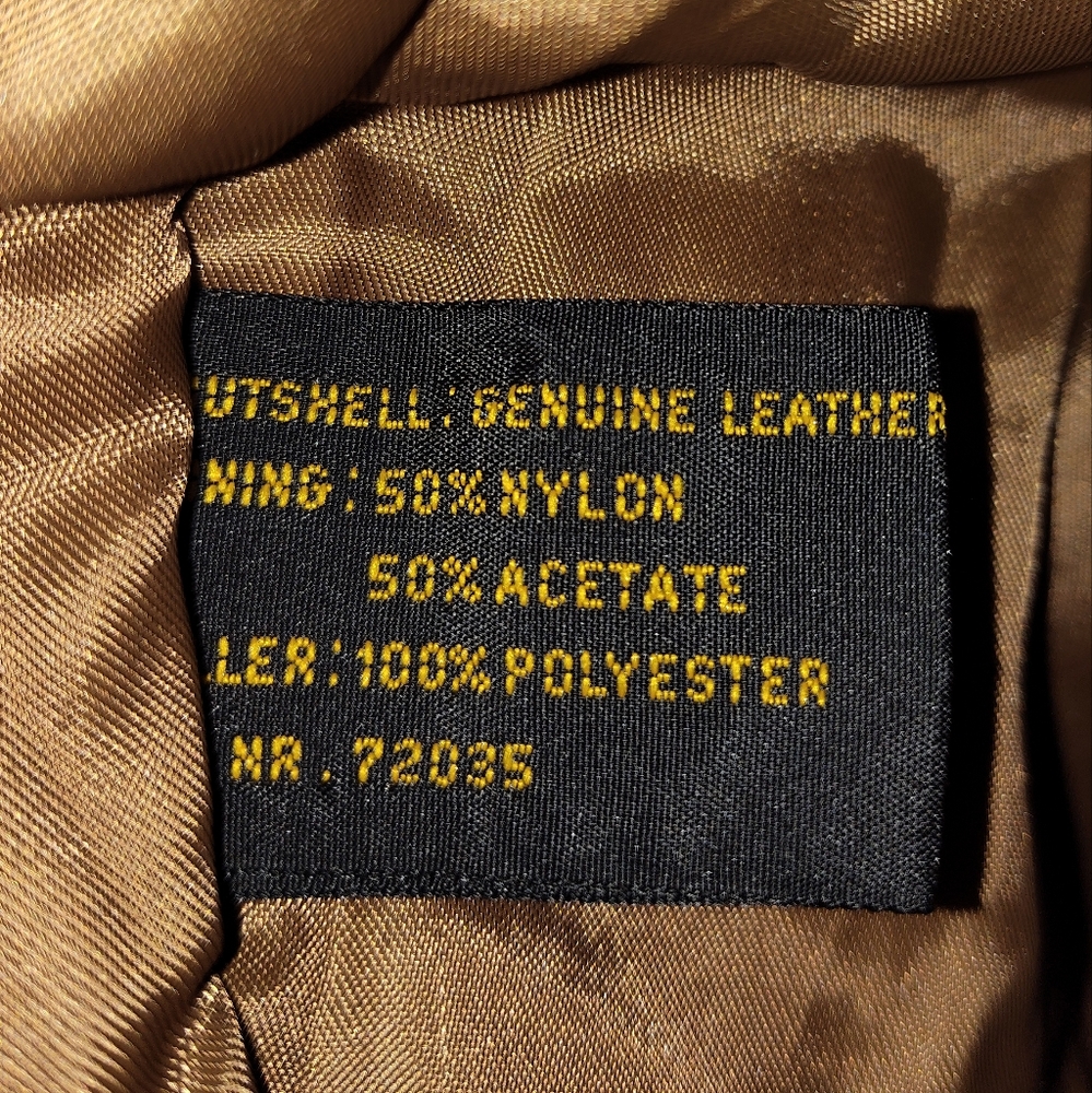 Genuine Brown Leather Jacket by Exploration - Picture 10 of 16